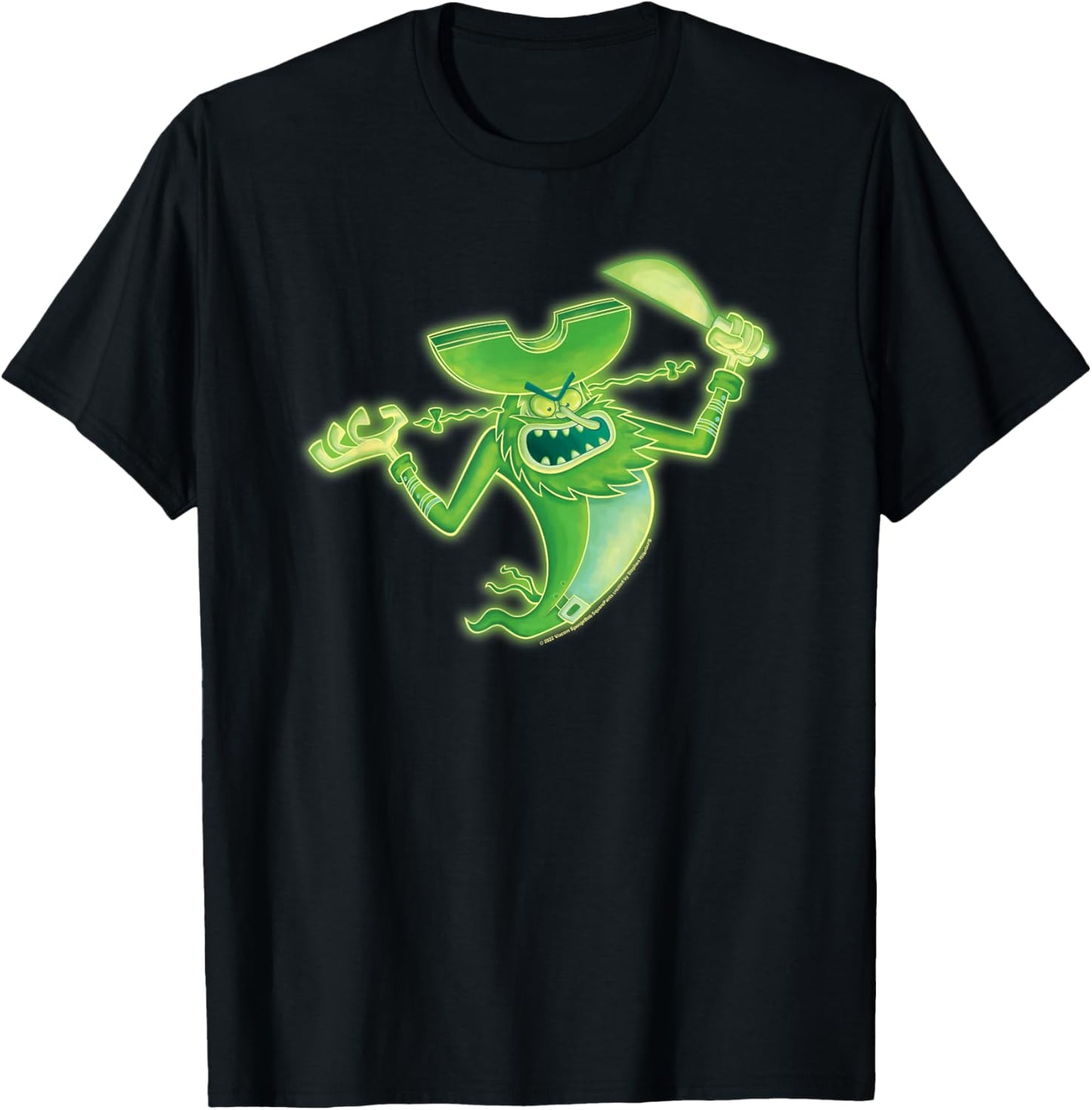 SpongeBob SquarePants The Flying Dutchman T-Shirt - T-Shirt | Black