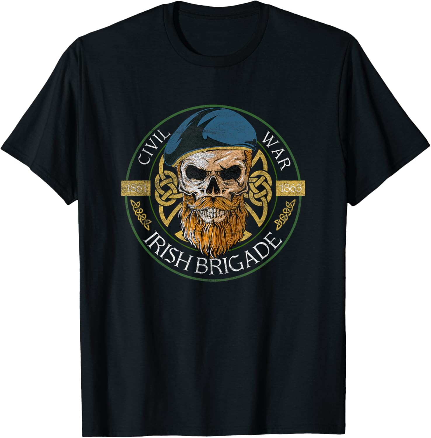 Irish Brigade Civil War T-Shirt - T-Shirt | Black