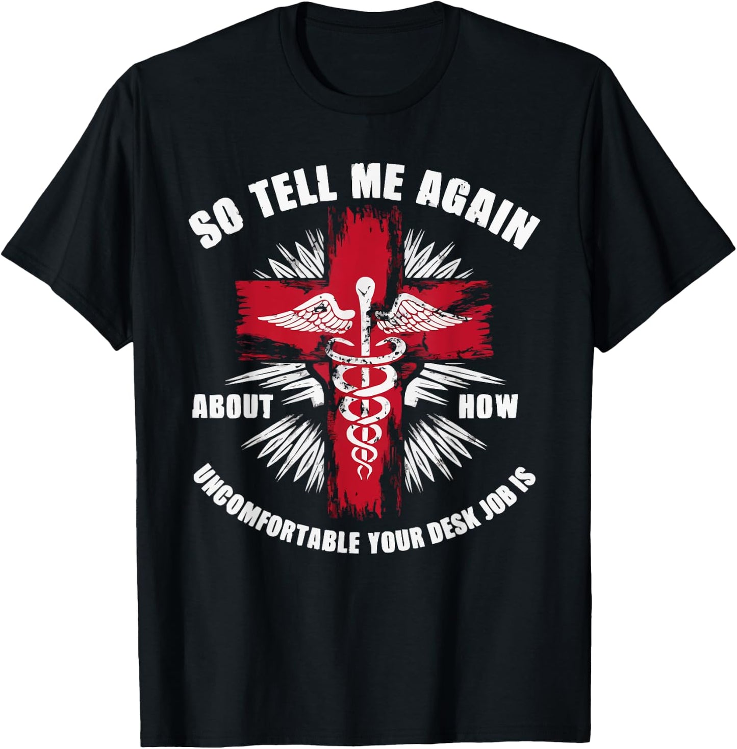 Combat Medic First Aid Field Medic Military T-Shirt - T-Shirt | Black