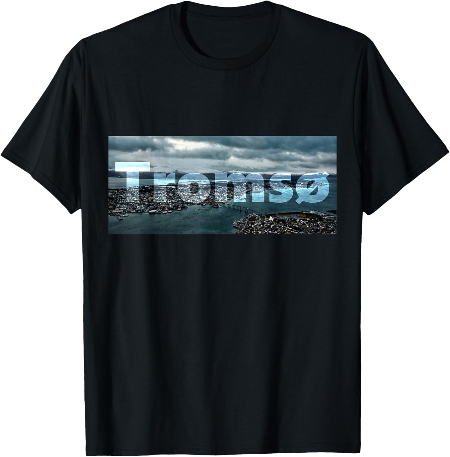 Tromsø - right from the arctic circle T-Shirt - T-Shirt | Black