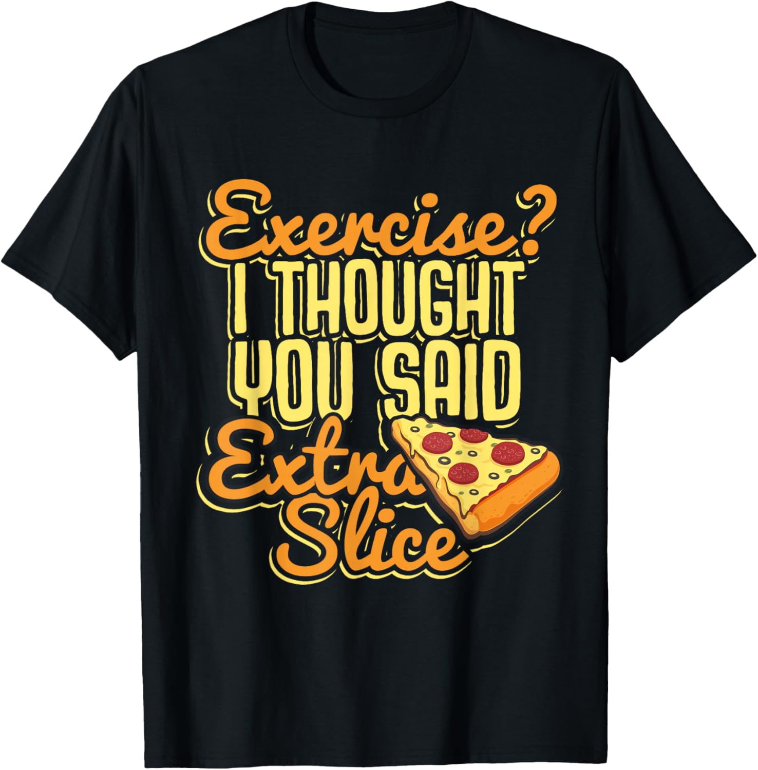 Pizza Pizzeria Italian Food Gift T-Shirt - T-Shirt | Black