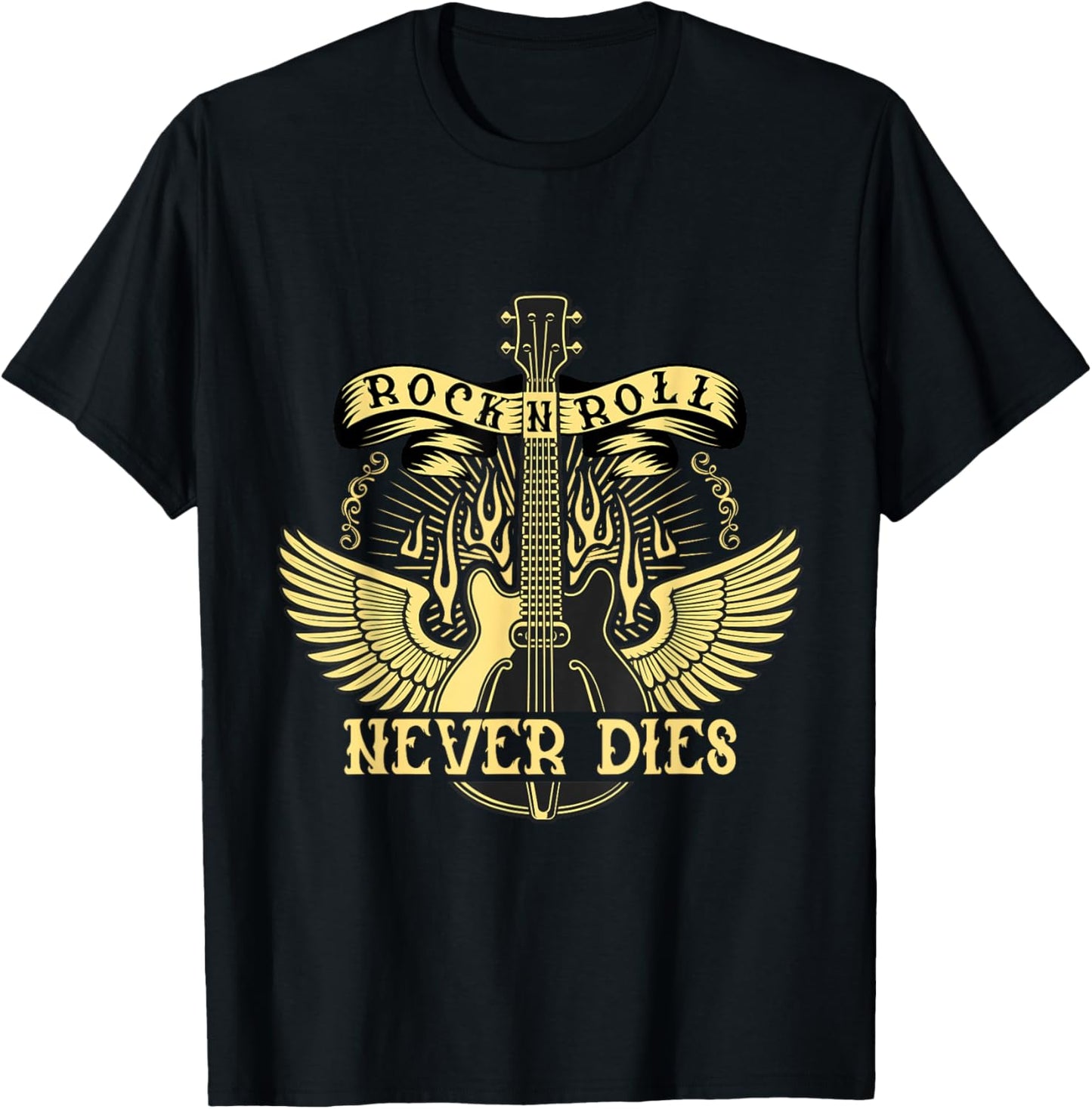 Sock hop costume greaser Babe - Rock N Roll Never Dies T-Shirt - T-Shirt | Black
