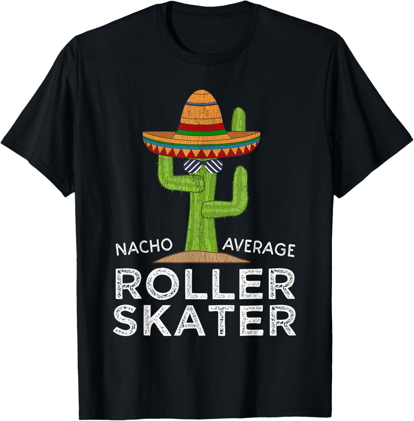 Fun Roller Skating Lover Humor Saying | Funny Roller Skater T-Shirt - T-Shirt | Black