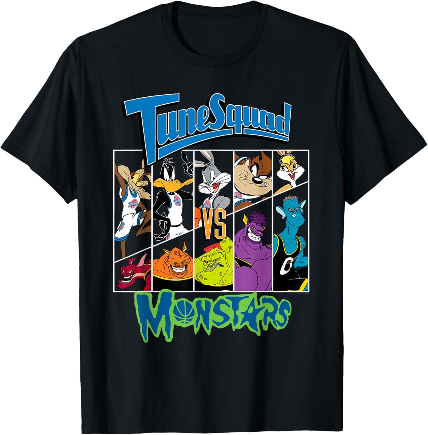 Tune Squad Vs. Monstars T-Shirt - T-Shirt | Black