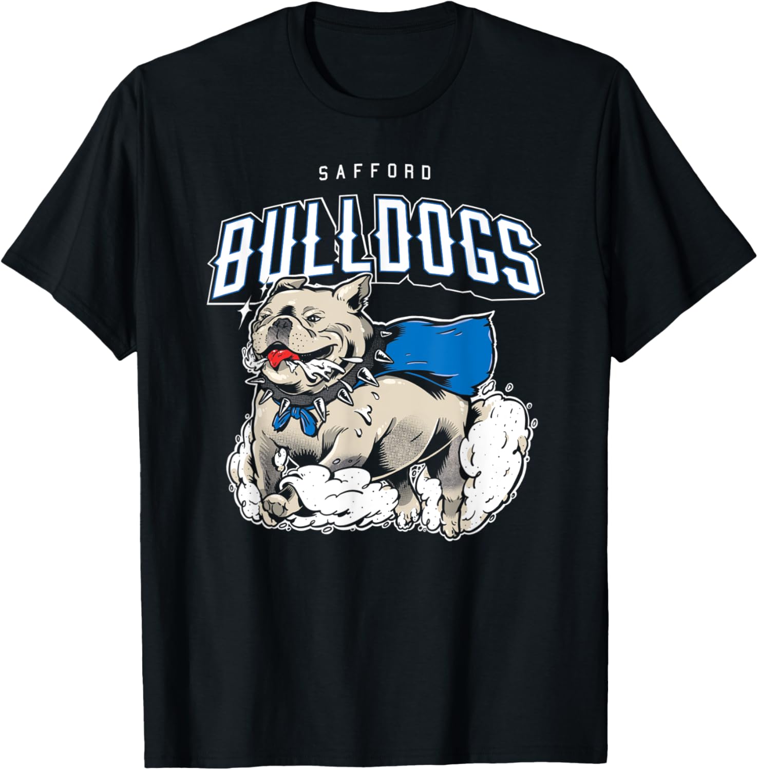 Safford Bulldogs T-Shirt - T-Shirt | Black