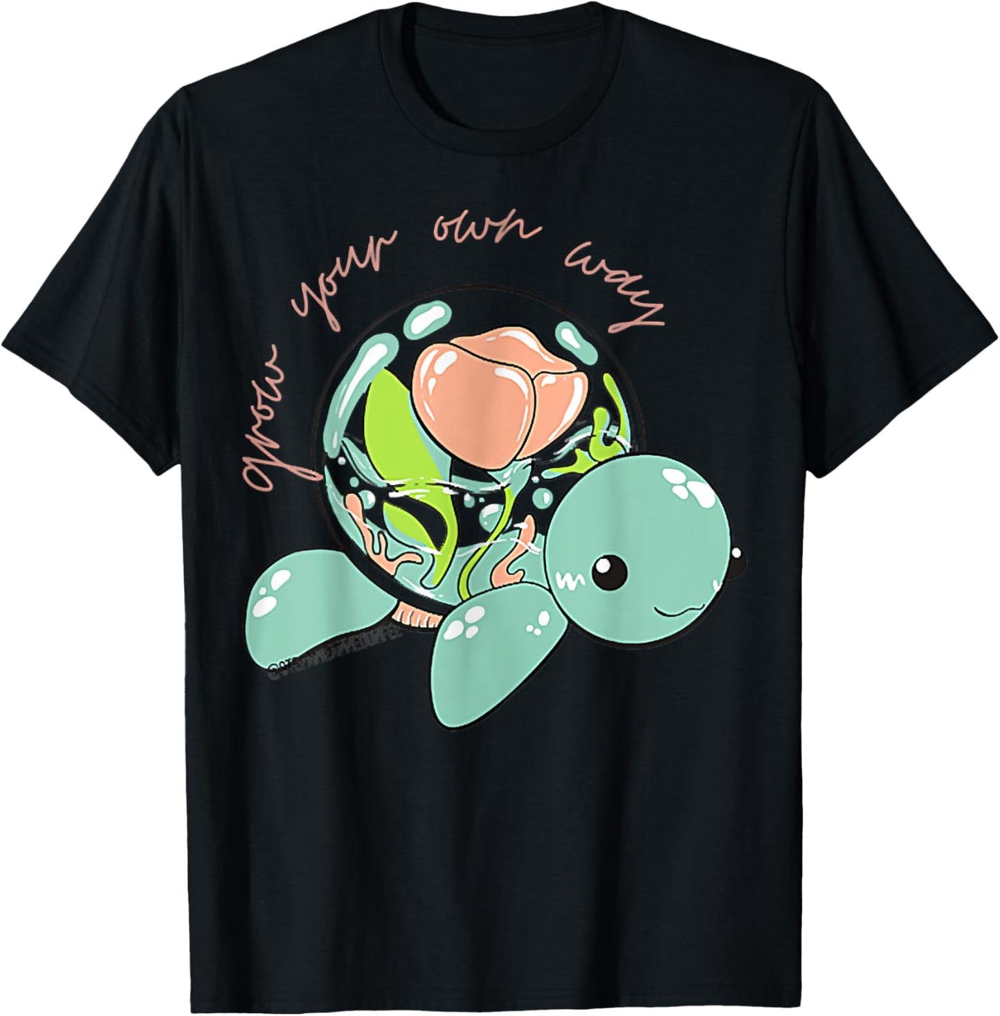 Grow your own way T-Shirt - T-Shirt | Black