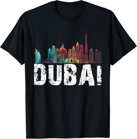 Dubai Vacation Souvenirs Gifts Women Kids Dubai T-Shirt - T-Shirt | Black