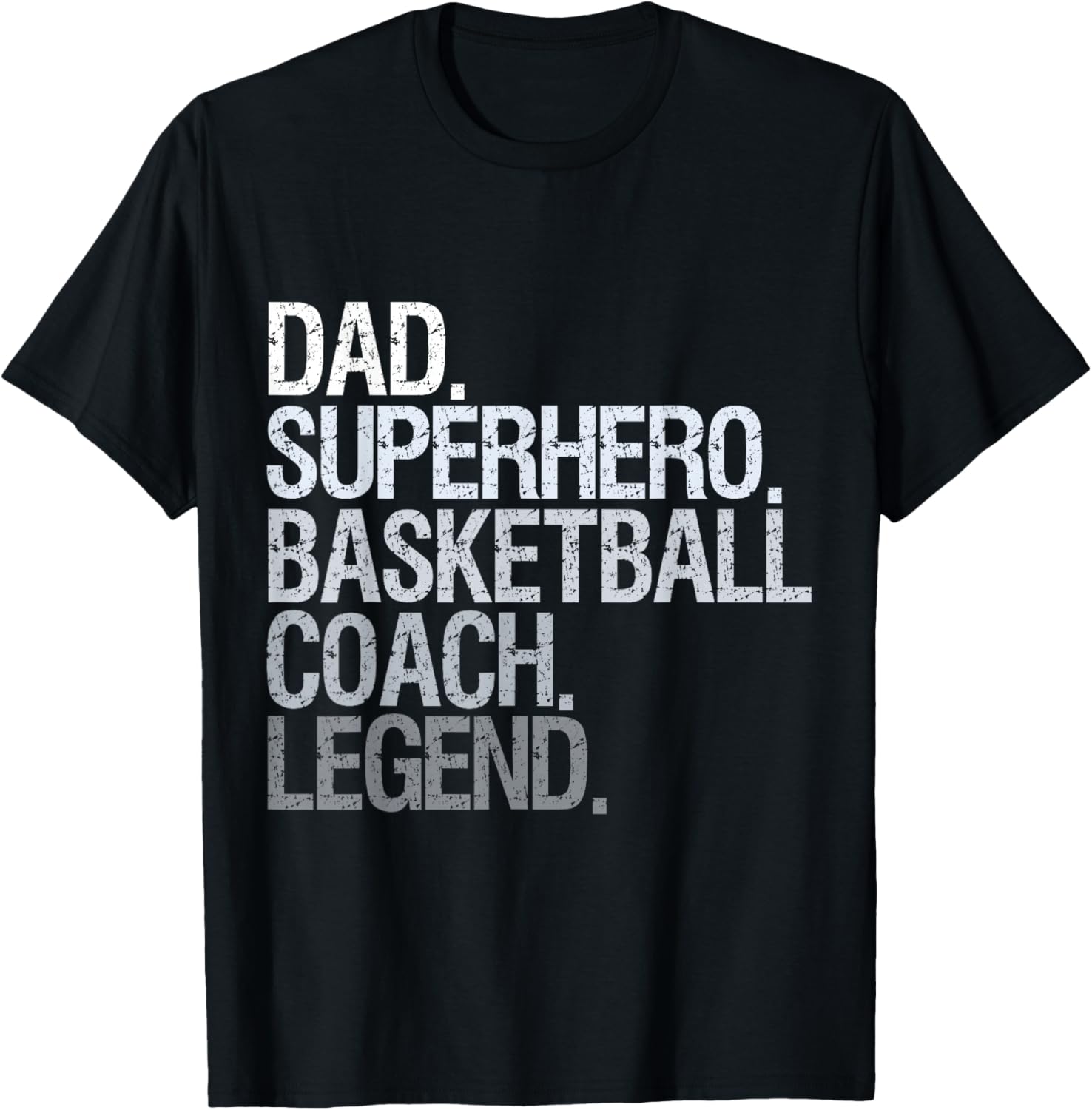 Basketball Coach dad T-Shirt - T-Shirt | Black