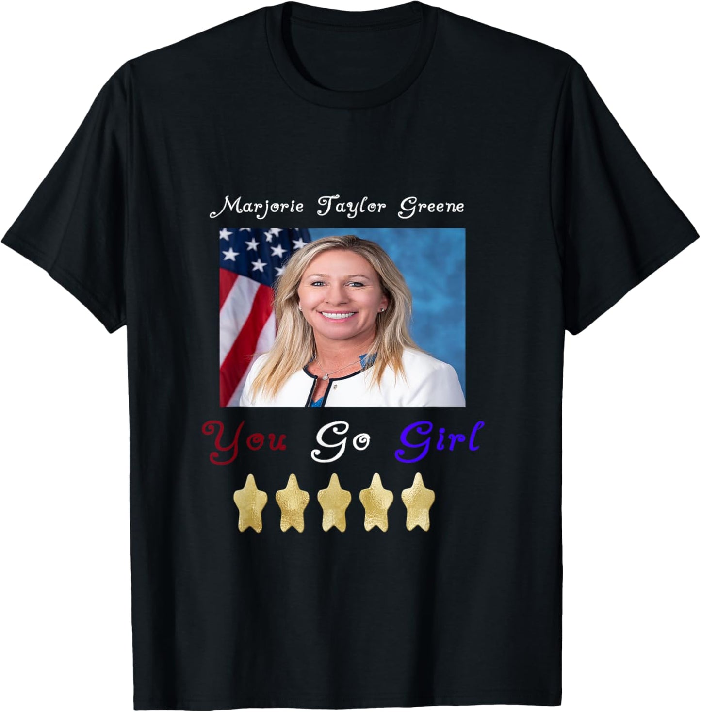 Marjorie Taylor Greene T-Shirt - T-Shirt | Black
