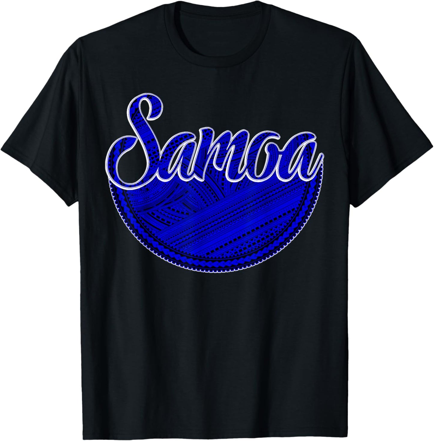 Samoa Tribal Design - Samoan Design - Polynesian Design T-Shirt - T-Shirt | Black