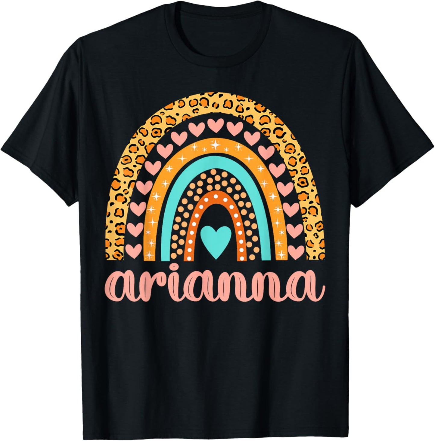 Arianna Arianna Name Birthday Shirt Gift T-Shirt - T-Shirt | Black