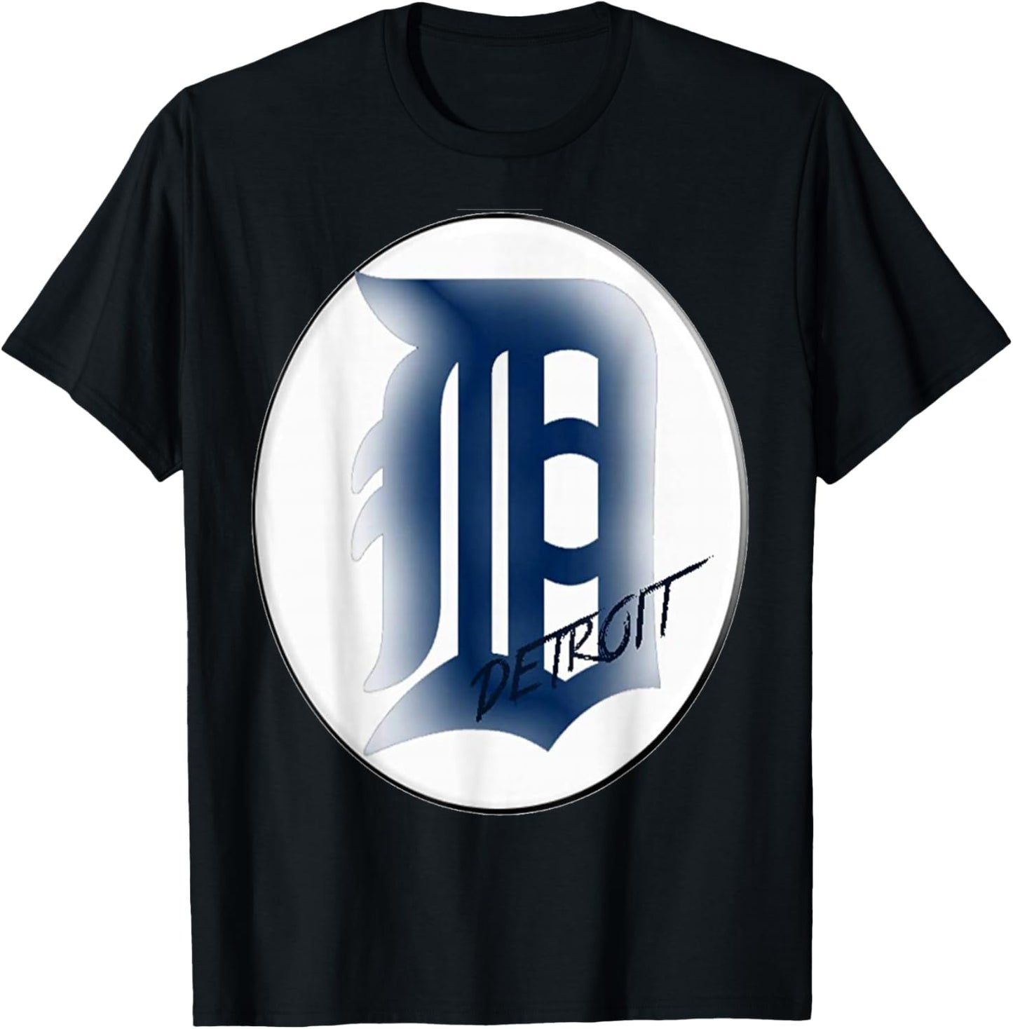 Old English D/Detroit T-Shirt - T-Shirt | Black