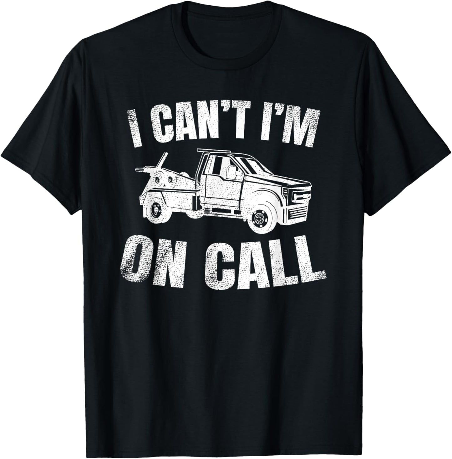 Tow Truck Towing Towing Service T-Shirt - T-Shirt | Black