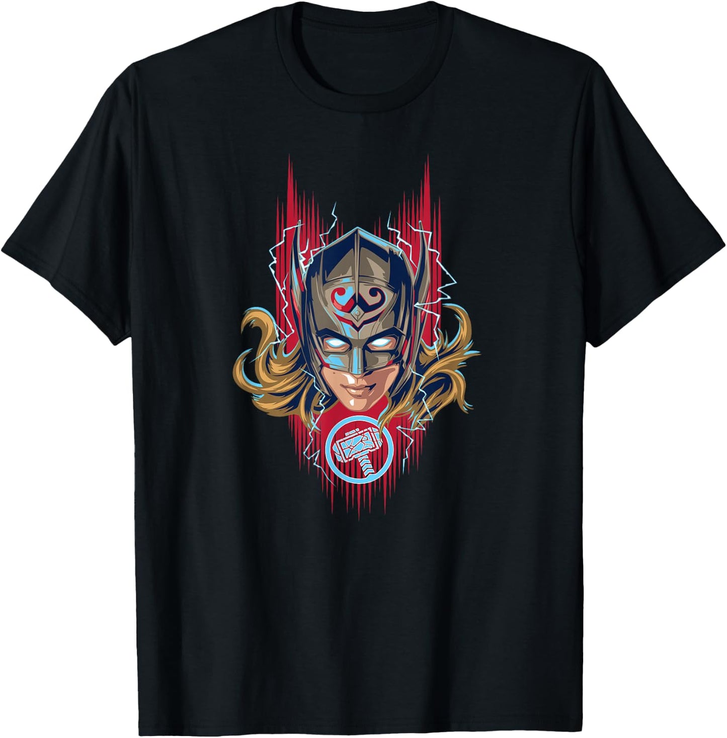 Marvel Thor: Love and Thunder Mighty Thor T-Shirt - T-Shirt | Black