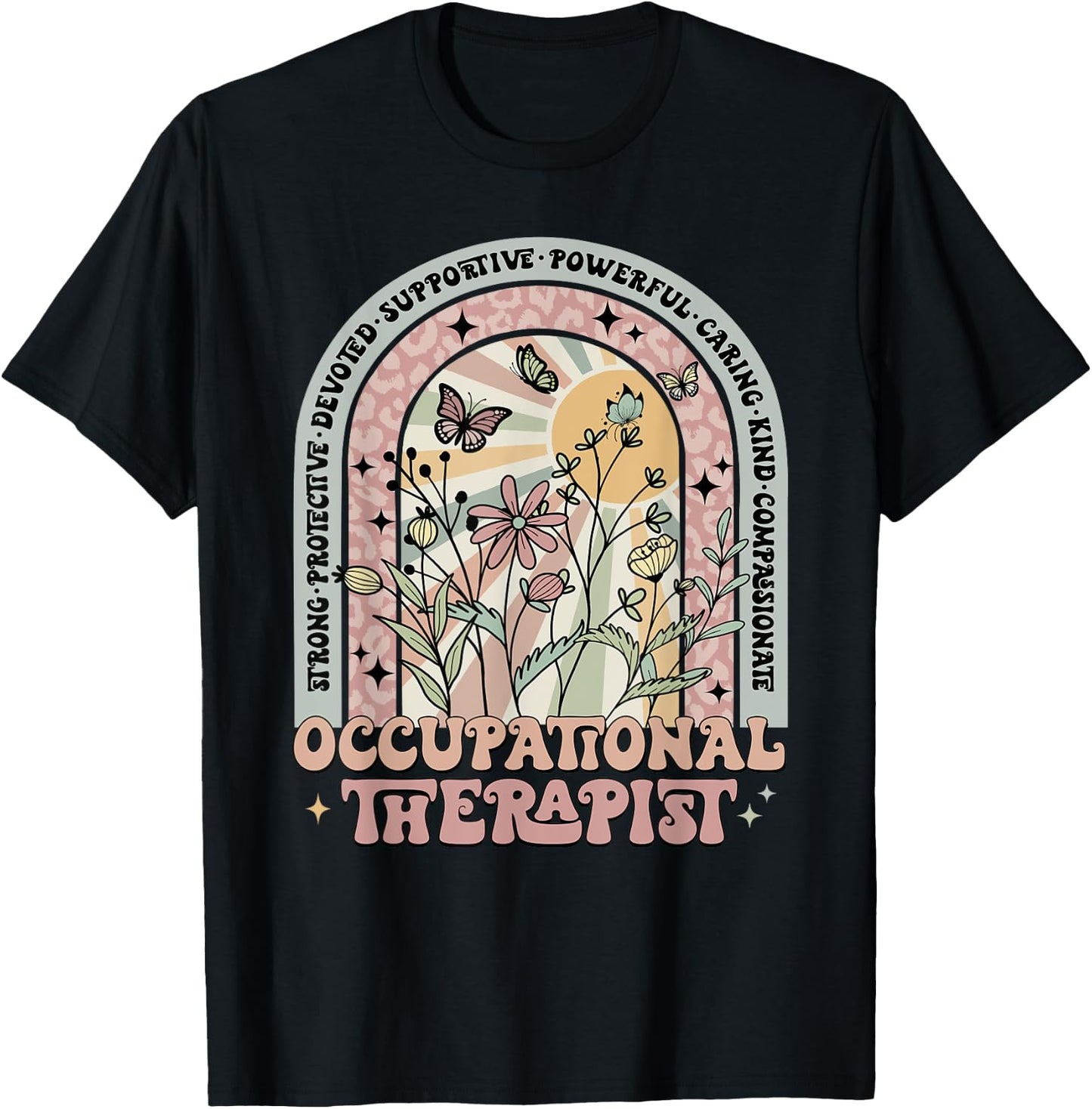 Occupational Therapy Occupational Therapist COTA OT Gifts T-Shirt - T-Shirt | Black