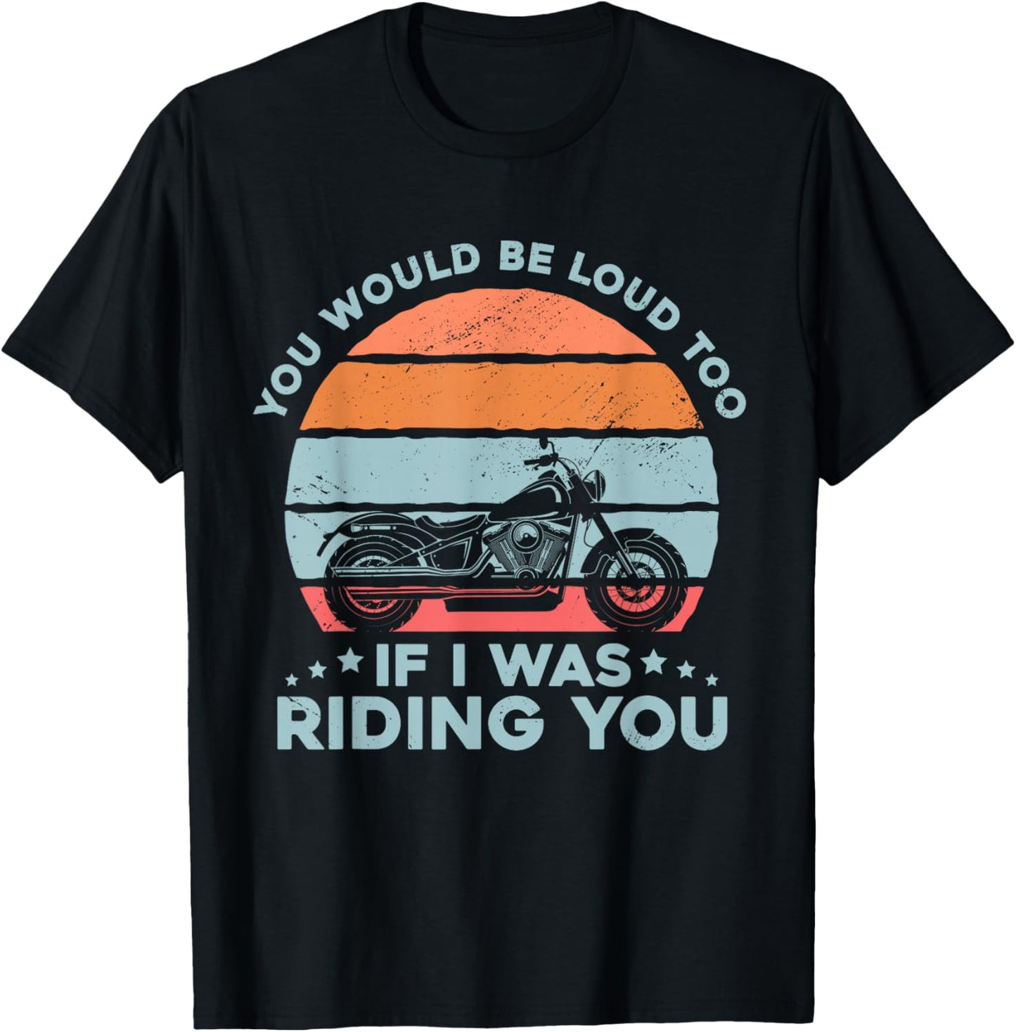 Motorcyclist Biker Motorcycle T-Shirt - T-Shirt | Black