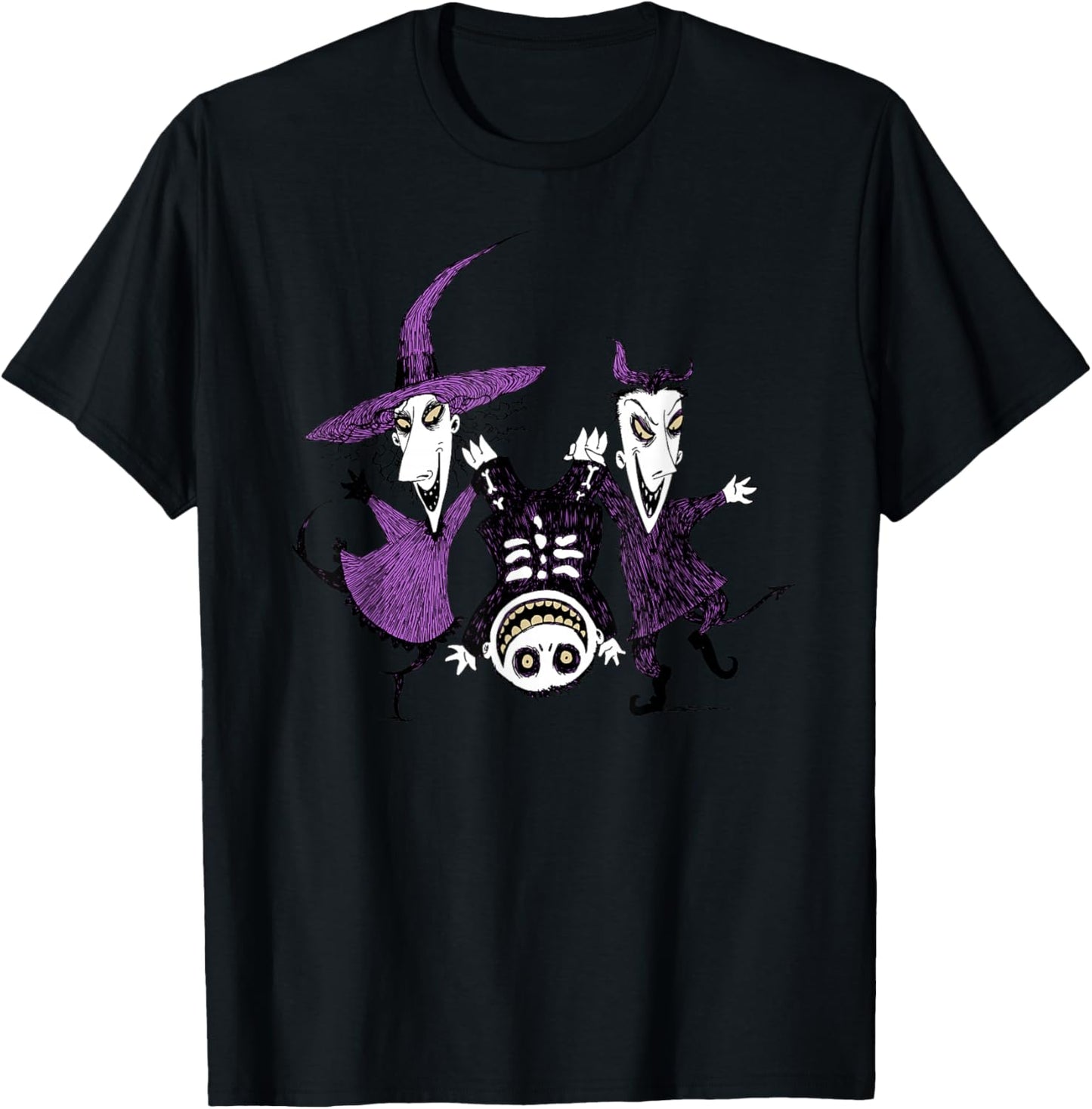 Disney - Lock, Shock, & Barrel Trio T-Shirt - T-Shirt | Black