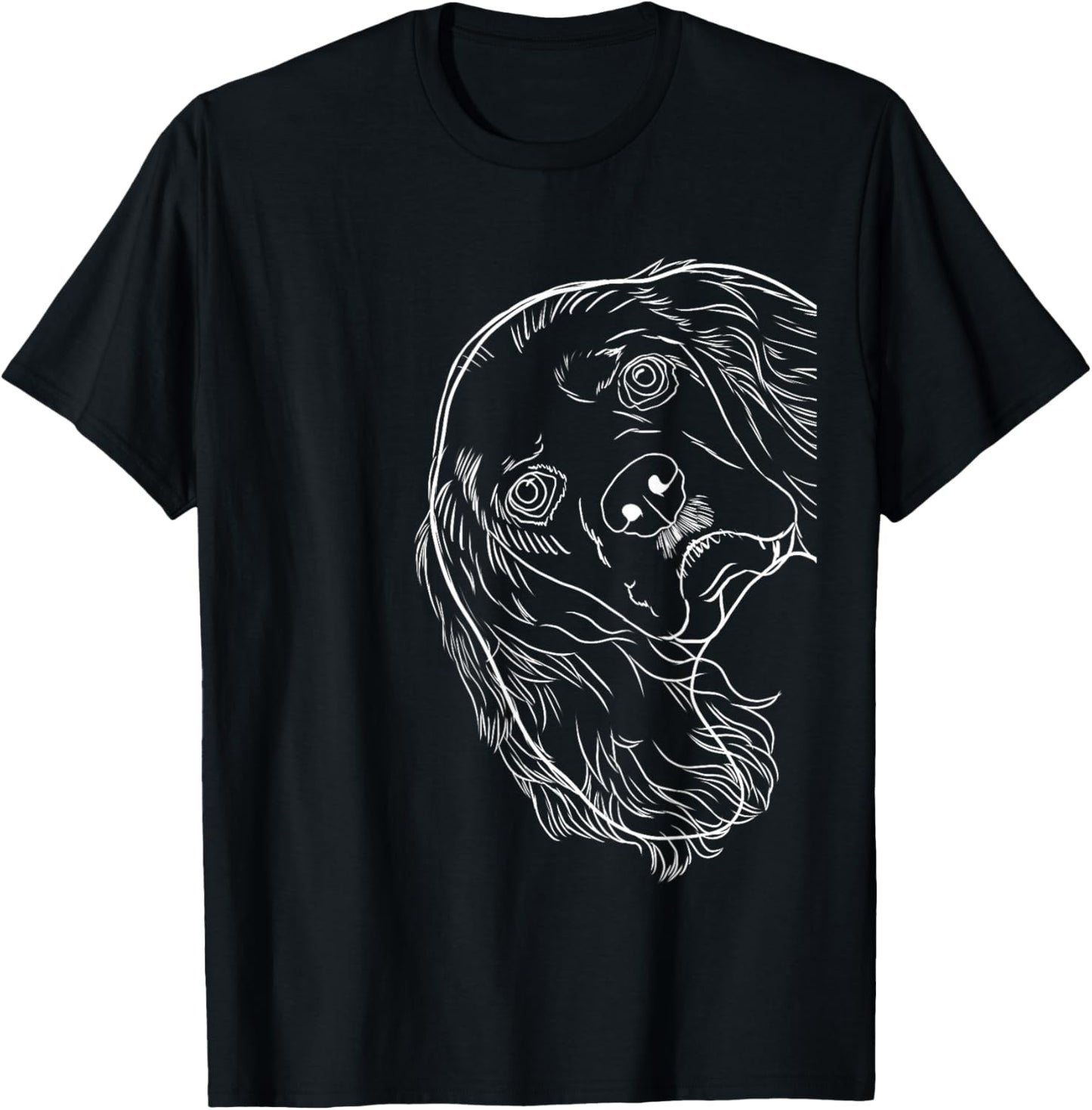 Funny Dog American Cocker Spaniel T-Shirt - T-Shirt | Black