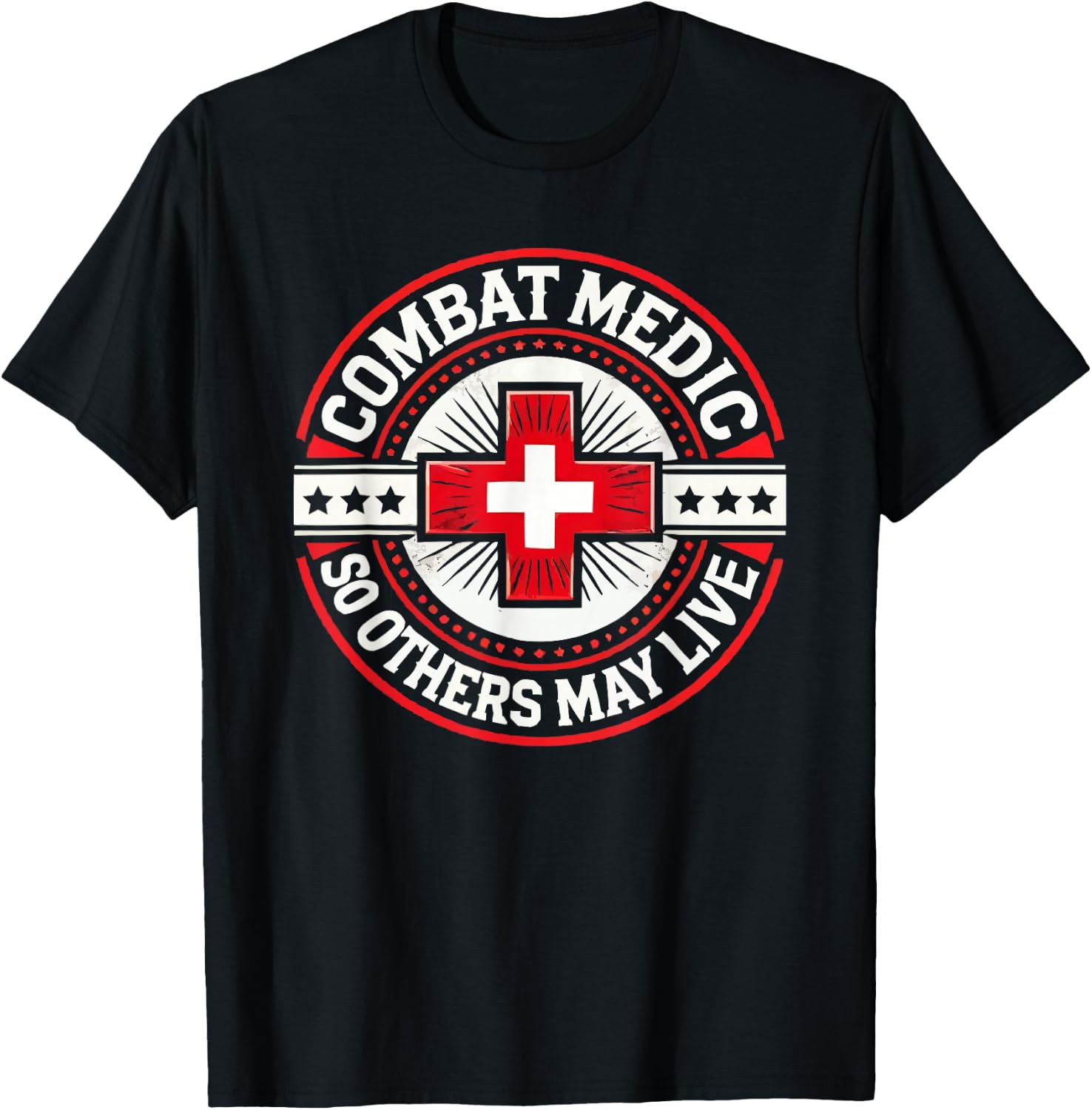Combat Medic First Aid Field Medic Military T-Shirt - T-Shirt | Black