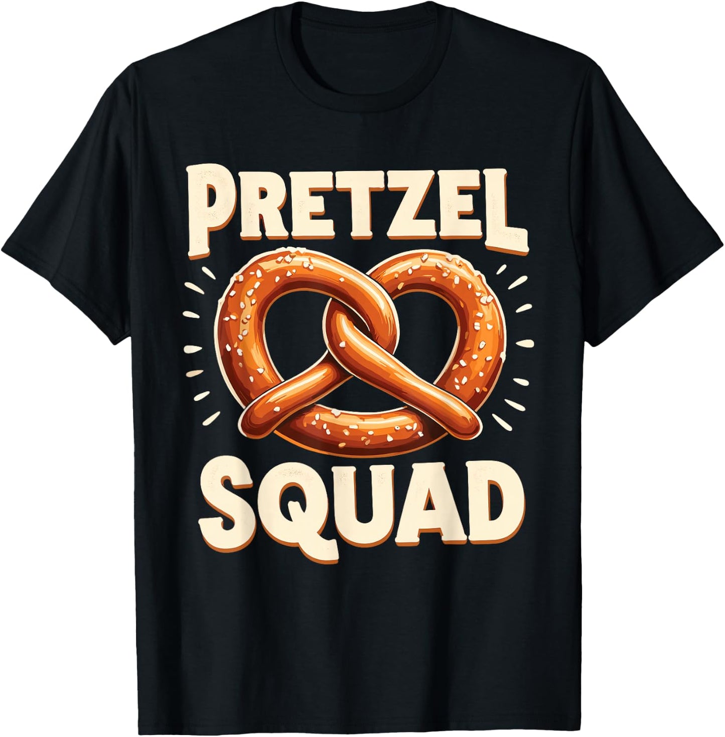 Pretzel Squad T-Shirt - T-Shirt | Black