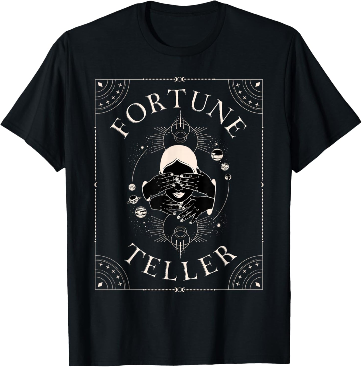Fortune Teller Halloween Costume , Men, Kids T-Shirt - T-Shirt | Black