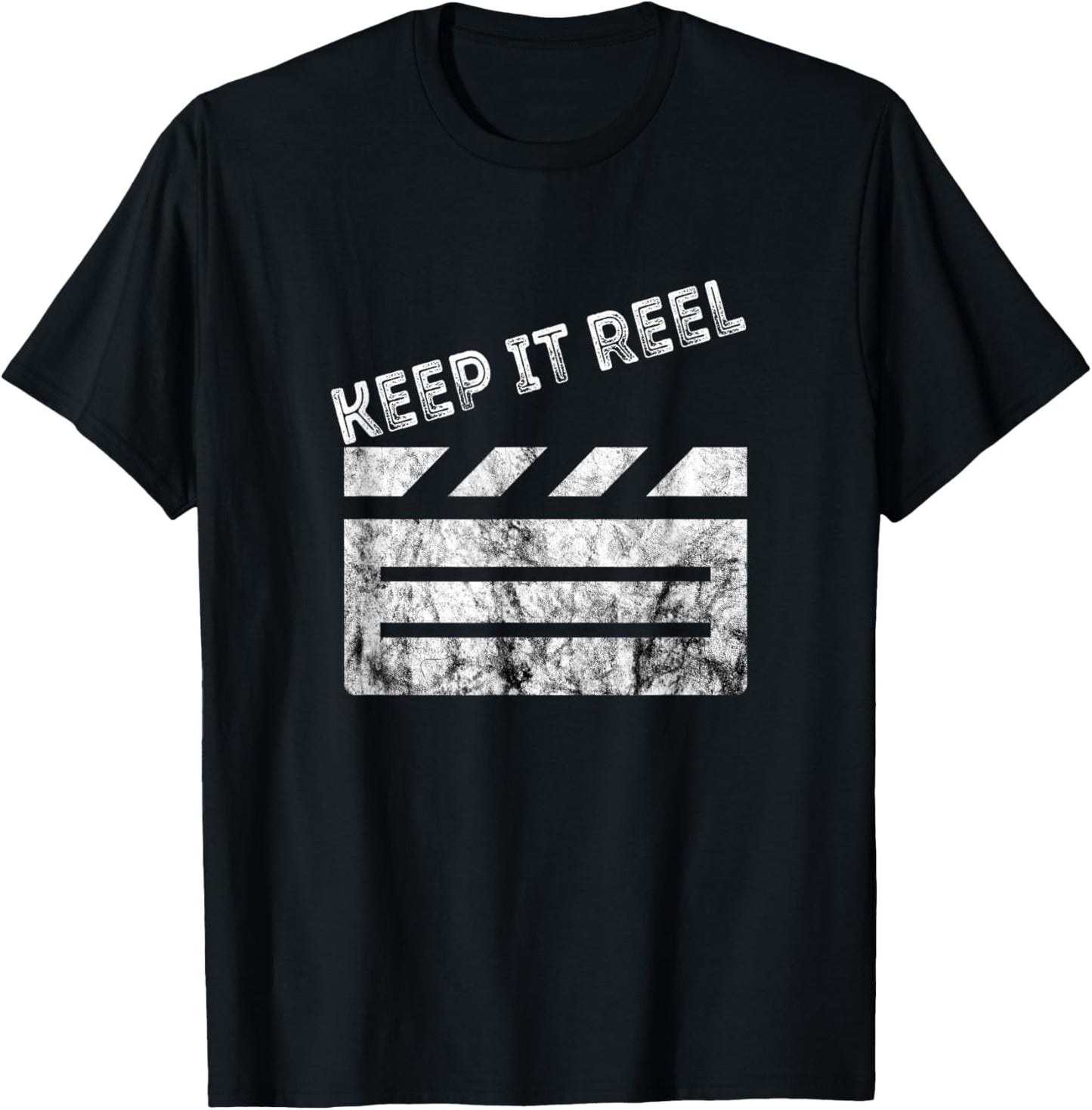 Film Director Keep It Reel Cameraman Filmmaker Film Producer T-Shirt - T-Shirt | Black