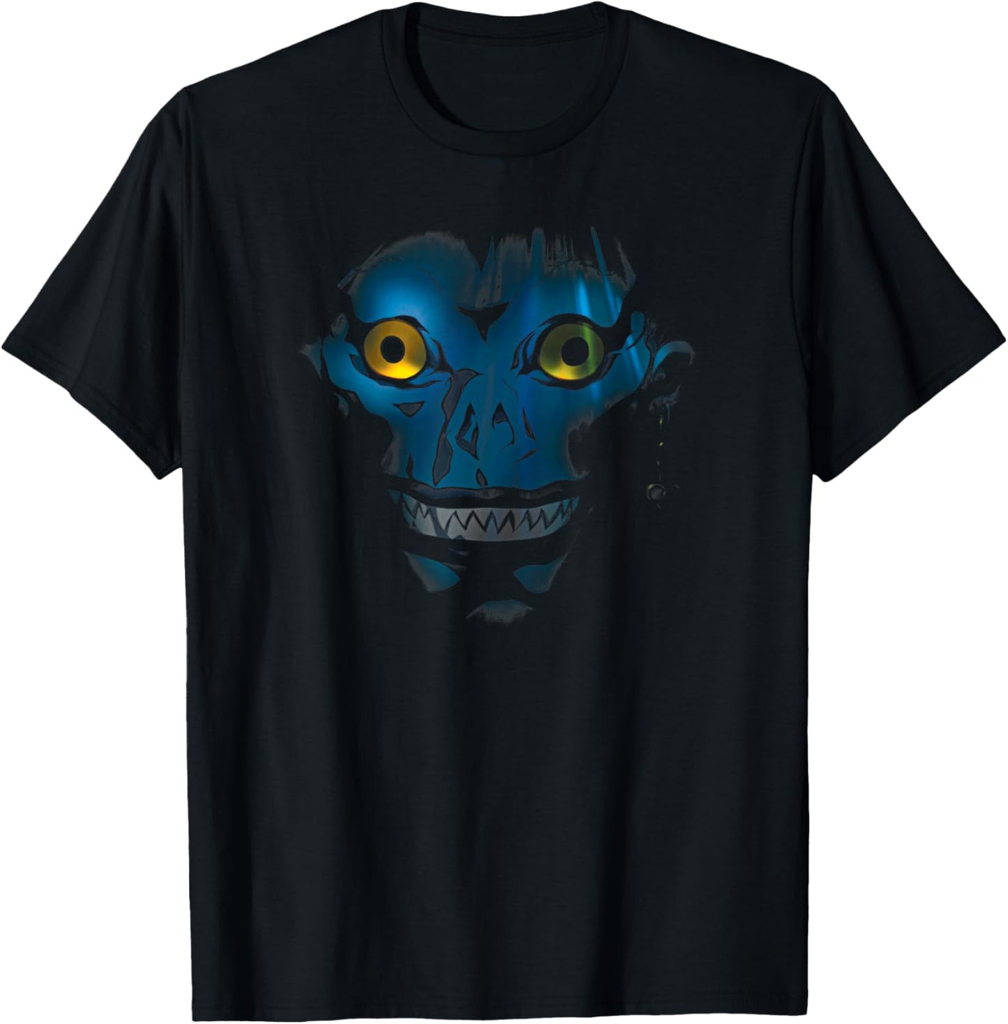Death Note Ryuk Shinigami Face Anime T-Shirt - T-Shirt | Black