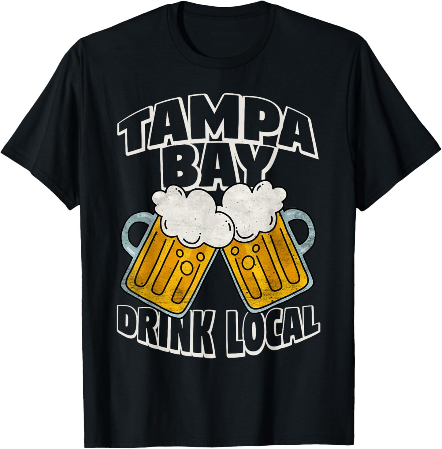 Tampa Bay Craft Beer Florida Cold Beer Drinker Men Women T-Shirt - T-Shirt | Black