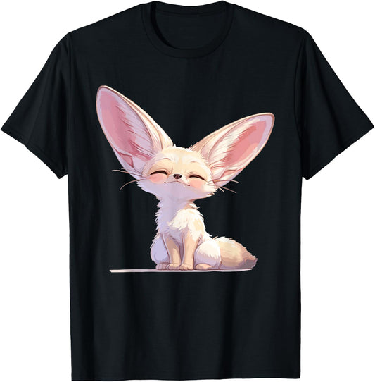 Fennec Foxes Fennec Fox T-Shirt - T-Shirt | Black