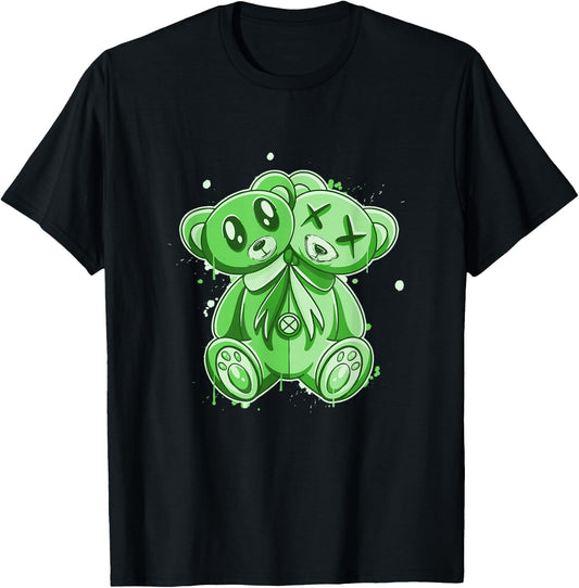 Green I'm My own Evil Twin Green Color Graphic T-Shirt - T-Shirt | Black