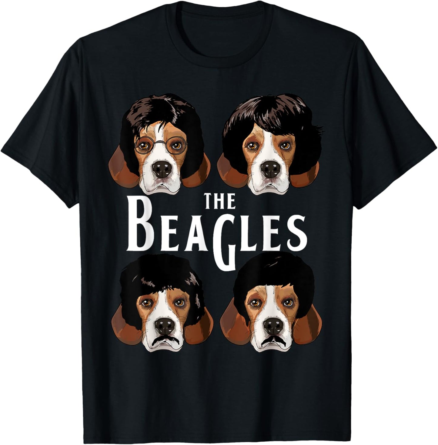 The Beagles funny Beagle lovers T-Shirt - T-Shirt | Black