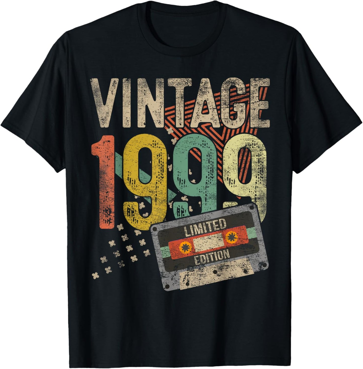 Vintage 1999 26th Birthday Gifts Women 26 Year Old T-Shirt - T-Shirt | Black