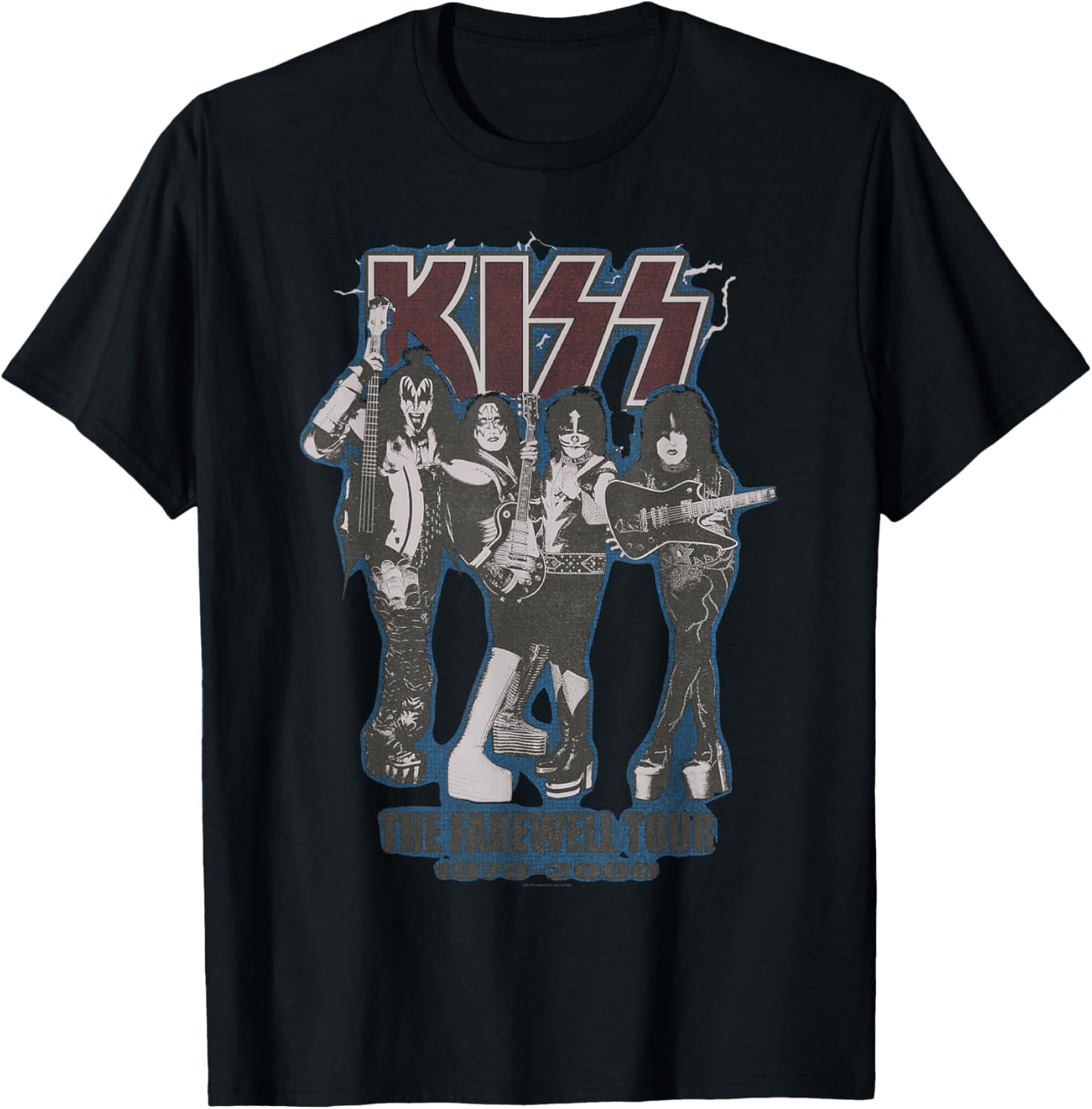KISS - The Farewell Tour T-Shirt - T-Shirt | Black