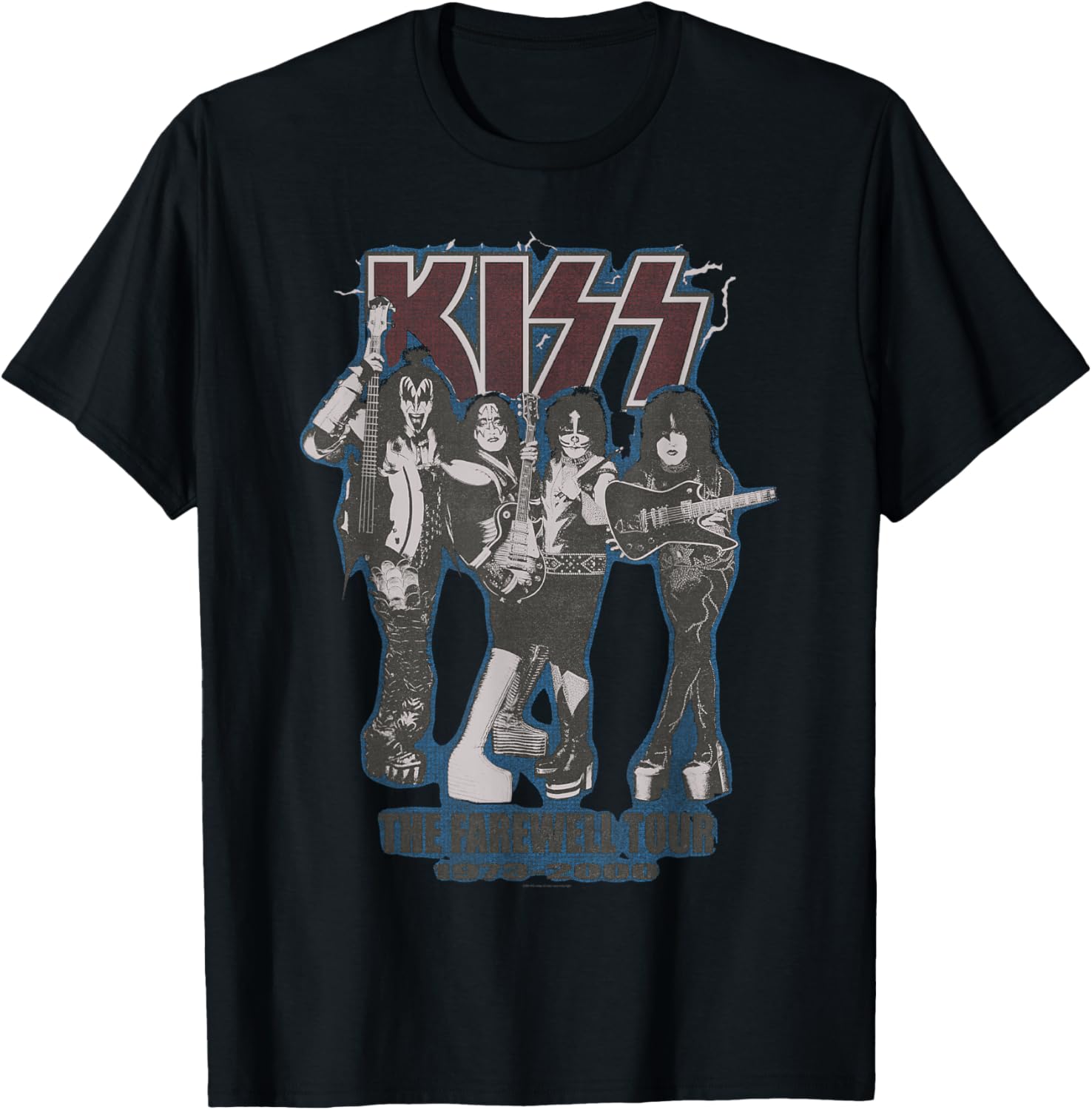 KISS - The Farewell Tour T-Shirt - T-Shirt | Black