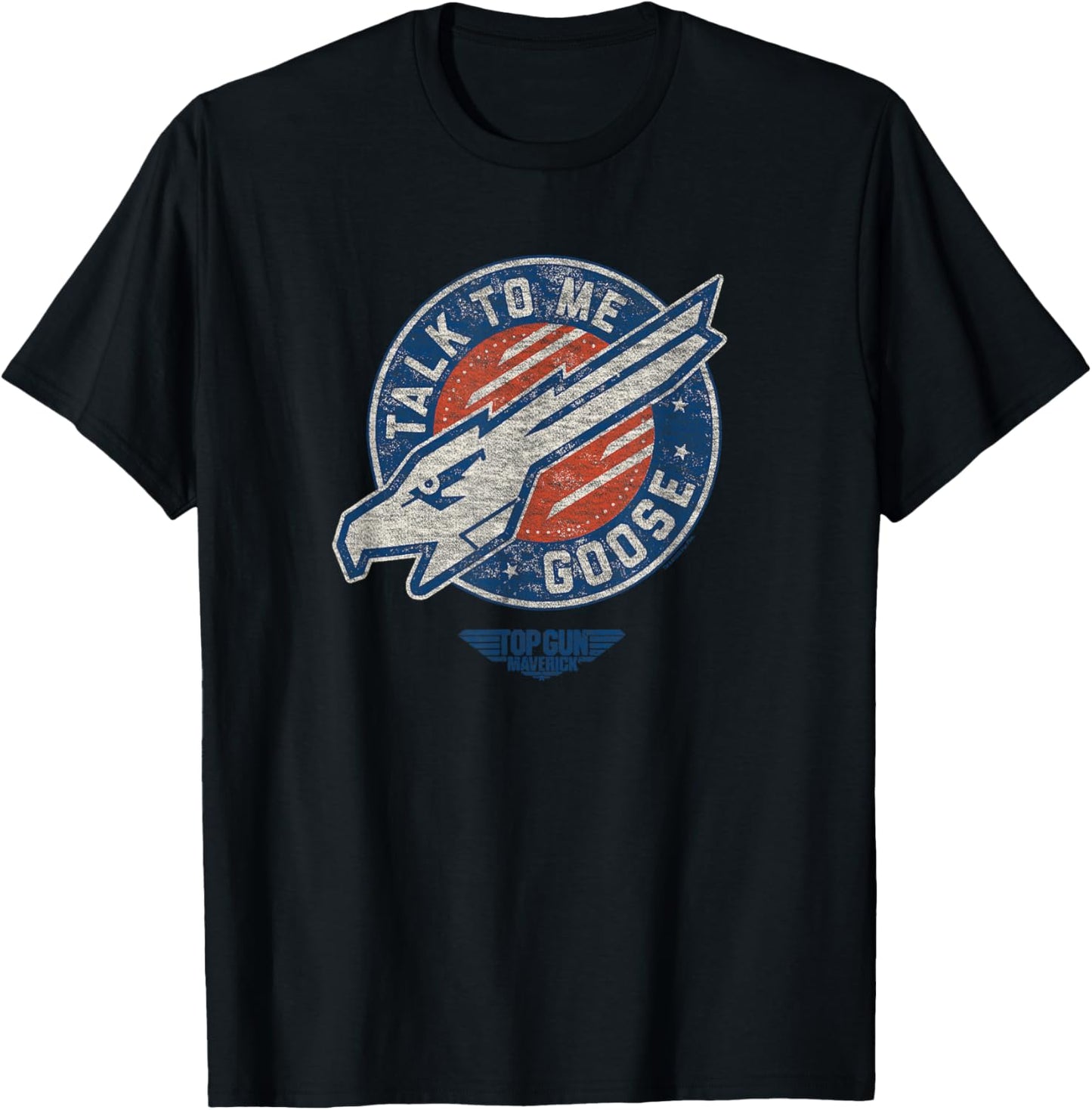 Top Gun: Maverick - Talk to Me Goose T-Shirt - T-Shirt | Black