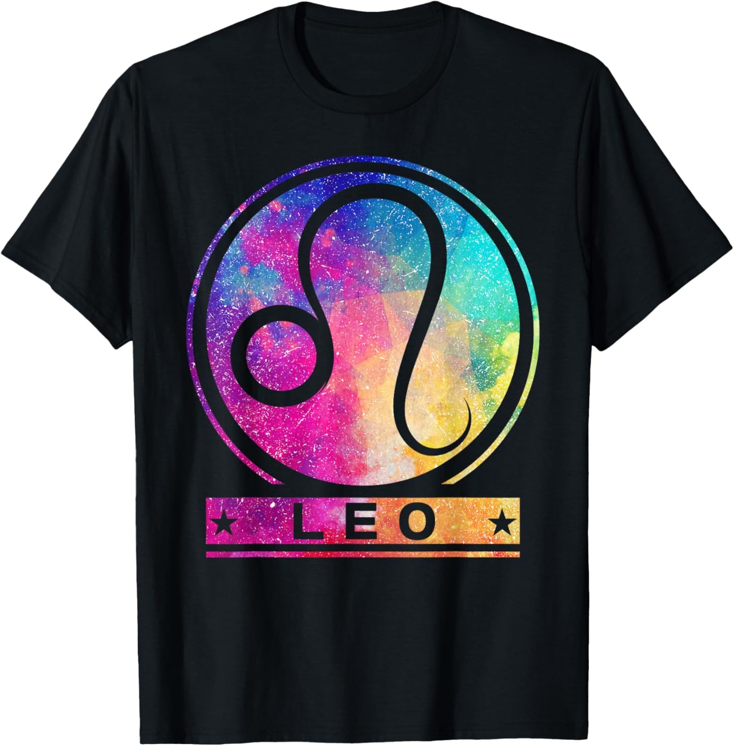 Zodiac Sign Leo T-Shirt - T-Shirt | Black