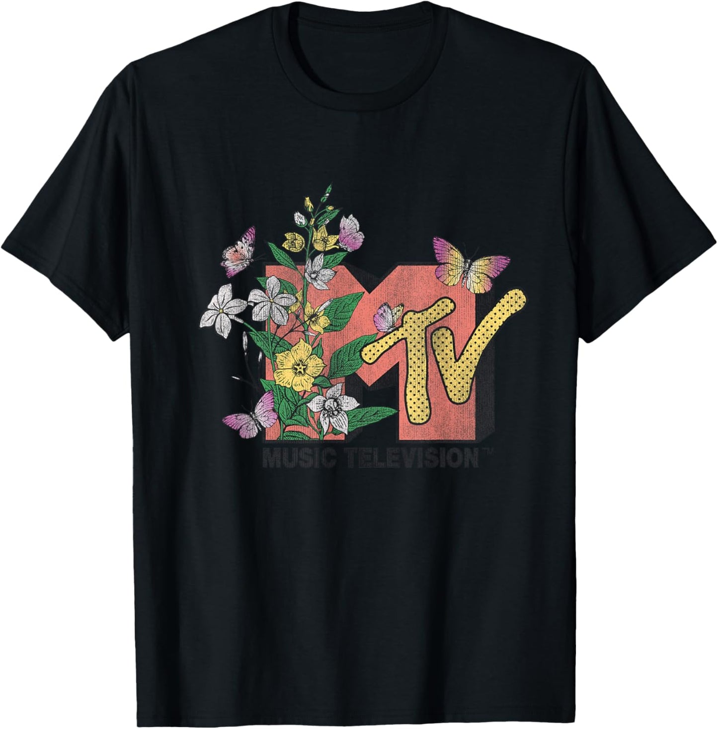 MTV - Botanical Garden T-Shirt - T-Shirt | Black
