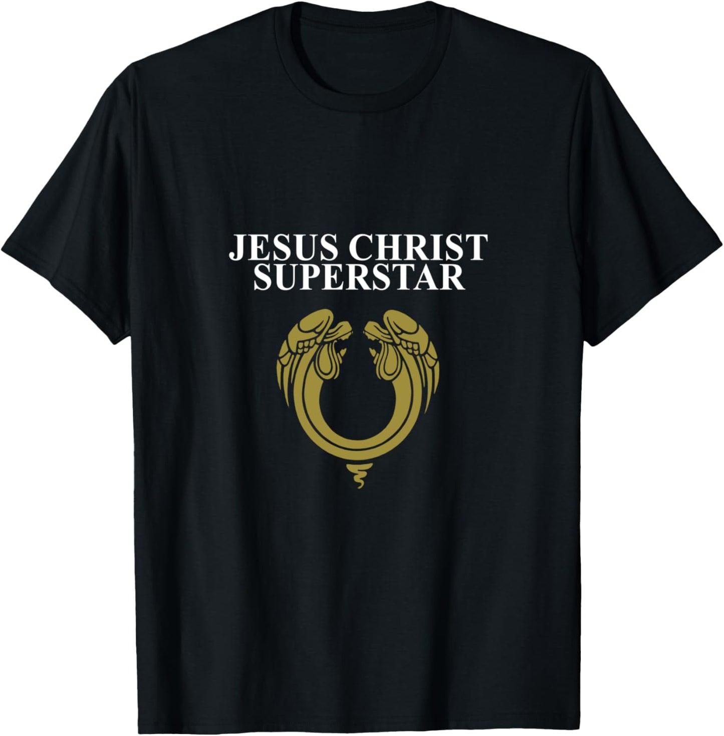 Official 'Jesus Christ Superstar' 1970 Classic Logo Black T-Shirt - T-Shirt | Black