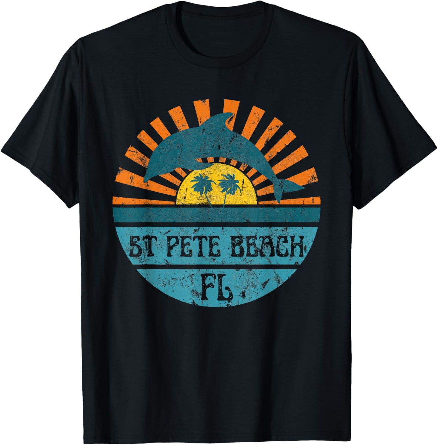 St. Pete Beach T-Shirt - T-Shirt | Black