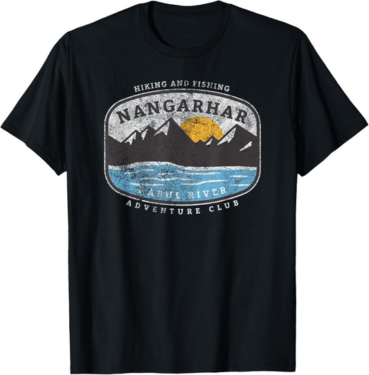 American Marauder: Nangahar Afghanistan Camping T-Shirt - T-Shirt | Black