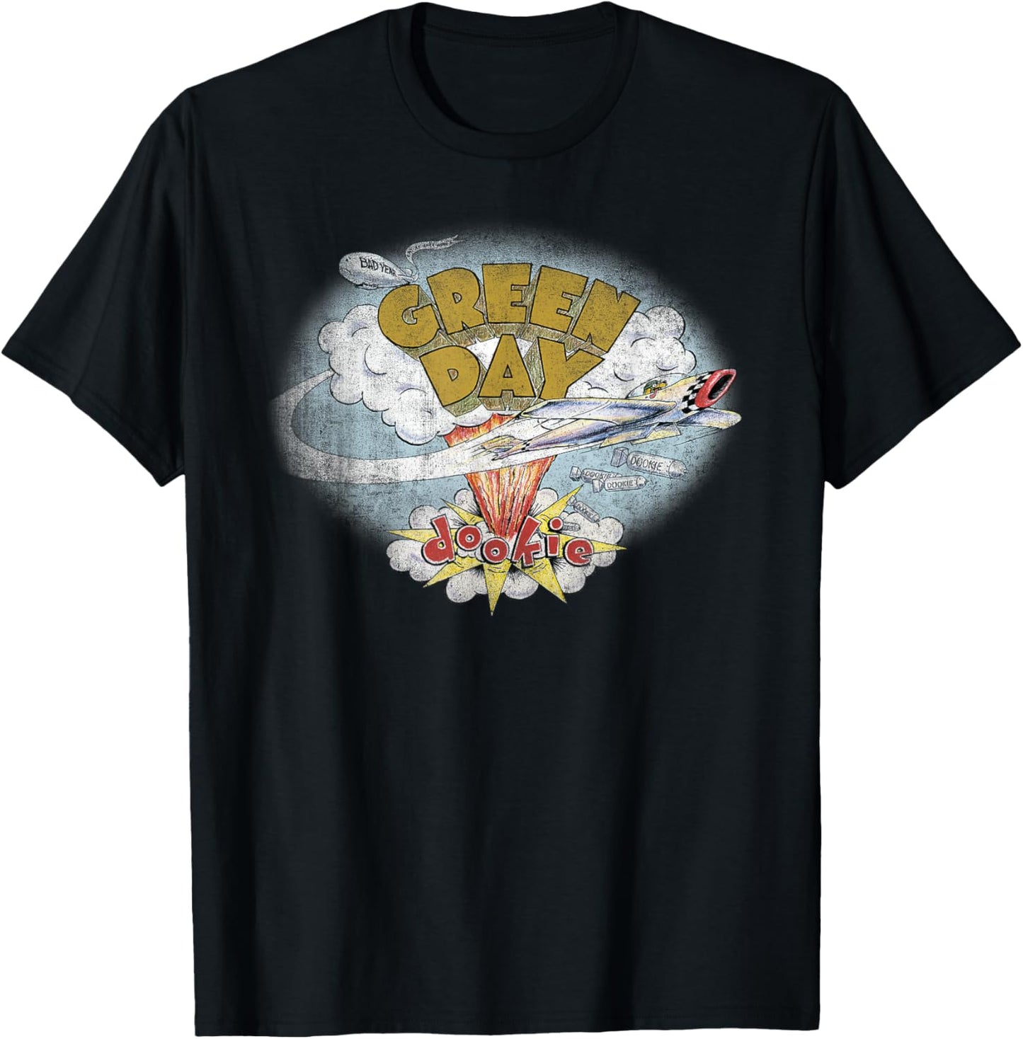 Green Day Fresh Dookie T-Shirt - T-Shirt | Black