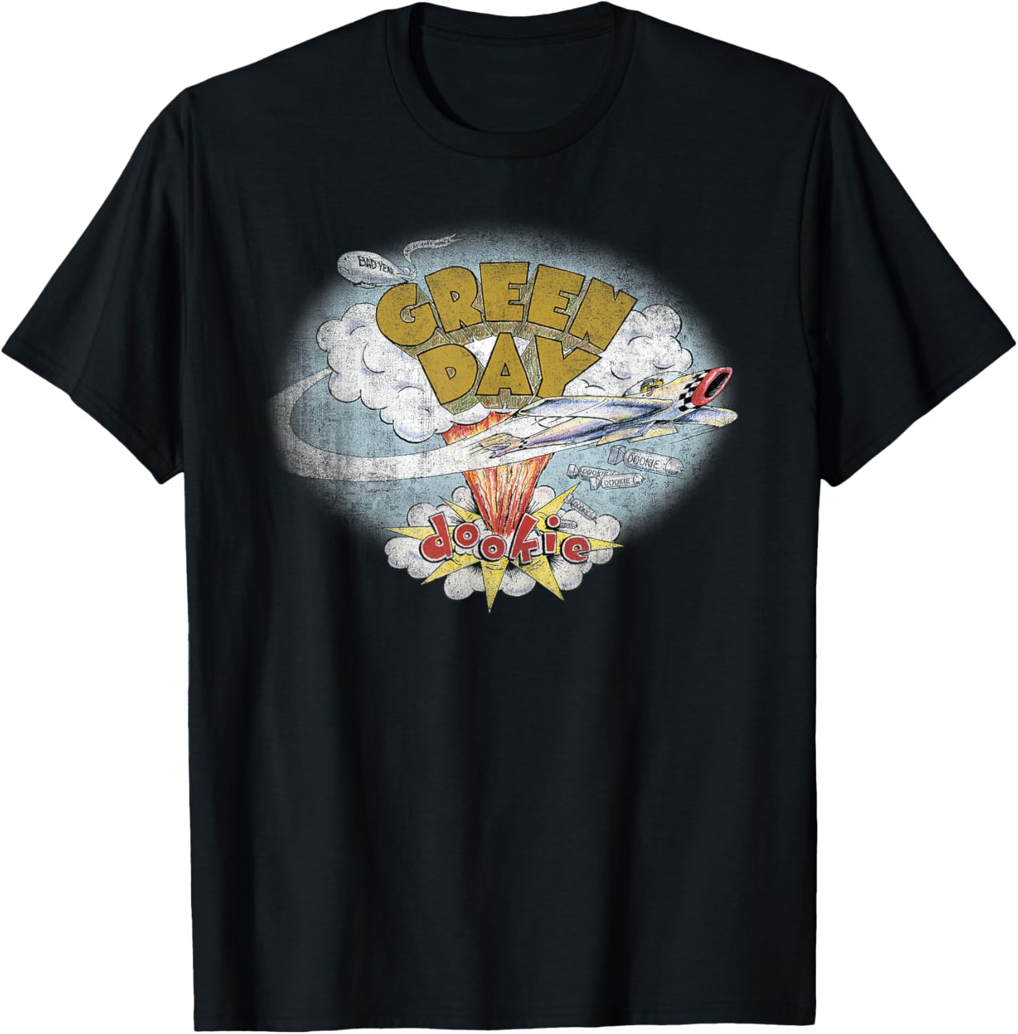 Green Day Fresh Dookie T-Shirt - T-Shirt | Black