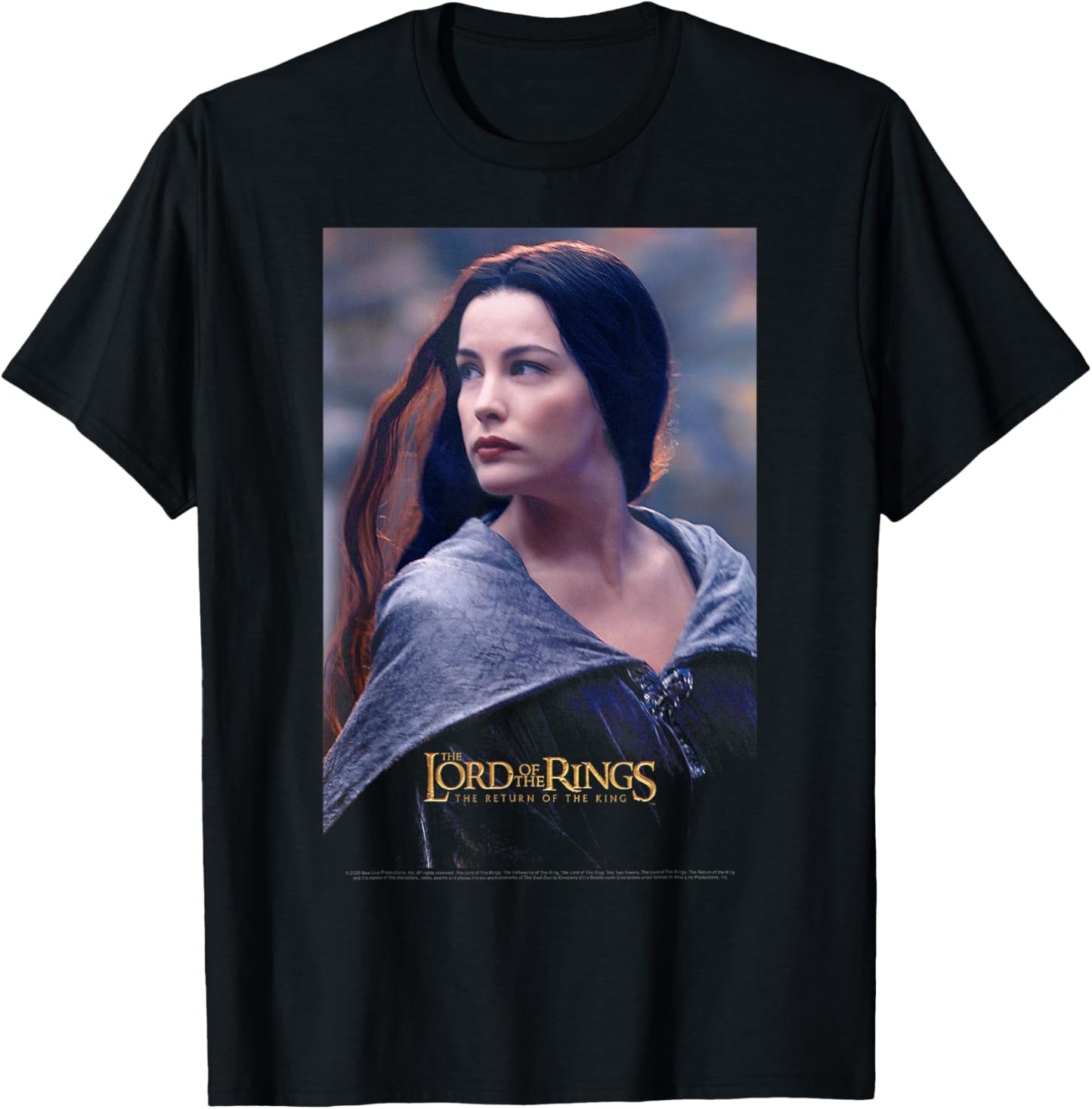 Lord Of The Rings The Return Of The King Arwen Poster T-Shirt - T-Shirt | Black