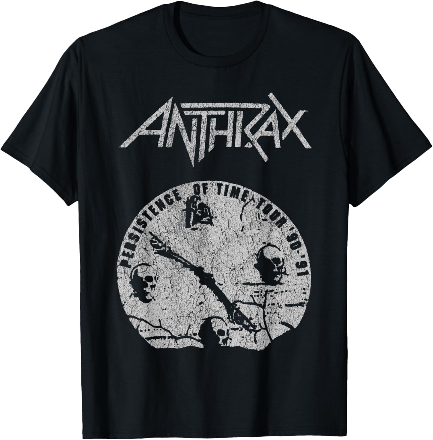 Anthrax - Broken Clock T-Shirt - T-Shirt | Black