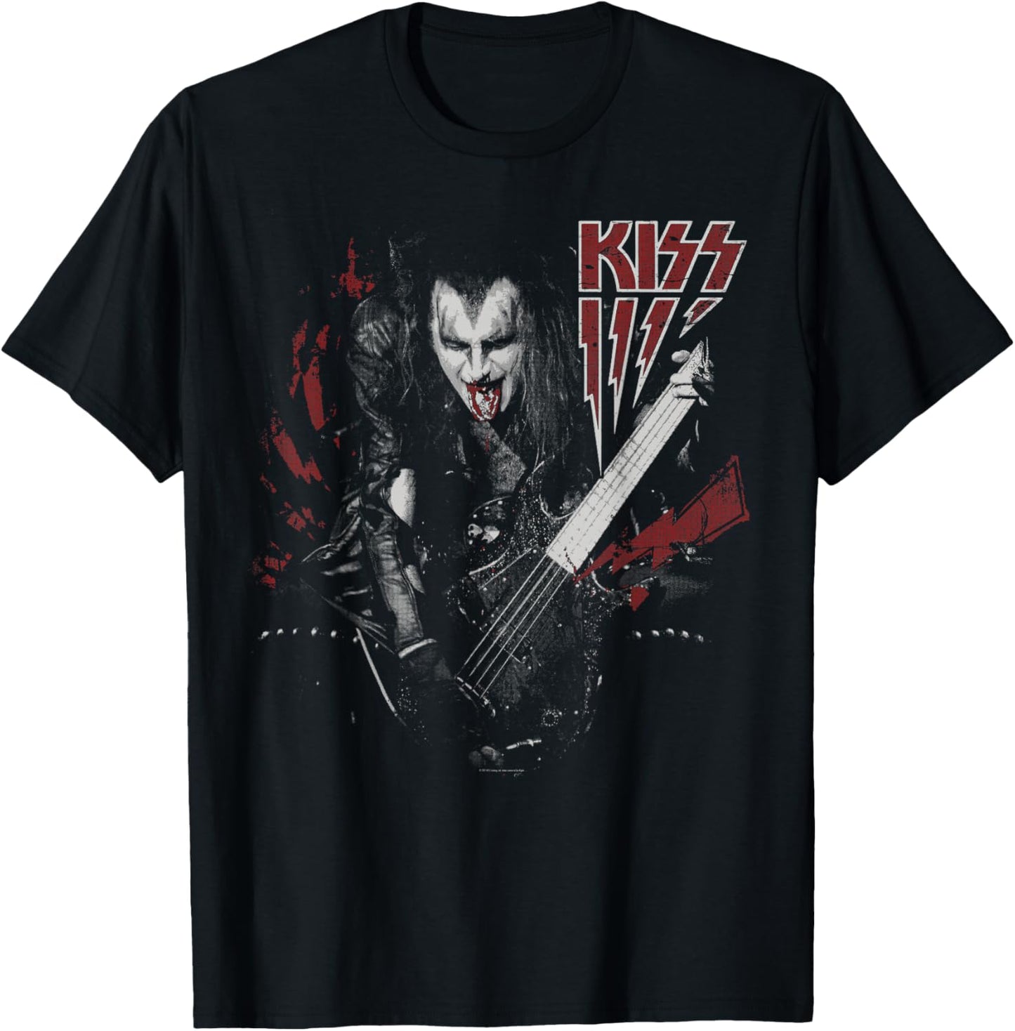KISS - Simmons T-Shirt - T-Shirt | Black