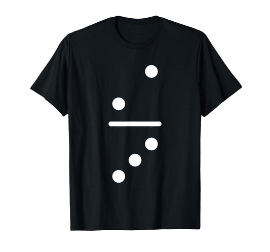 Domino Game 2 3 Dots Matching Halloween Group Costume T-Shirt