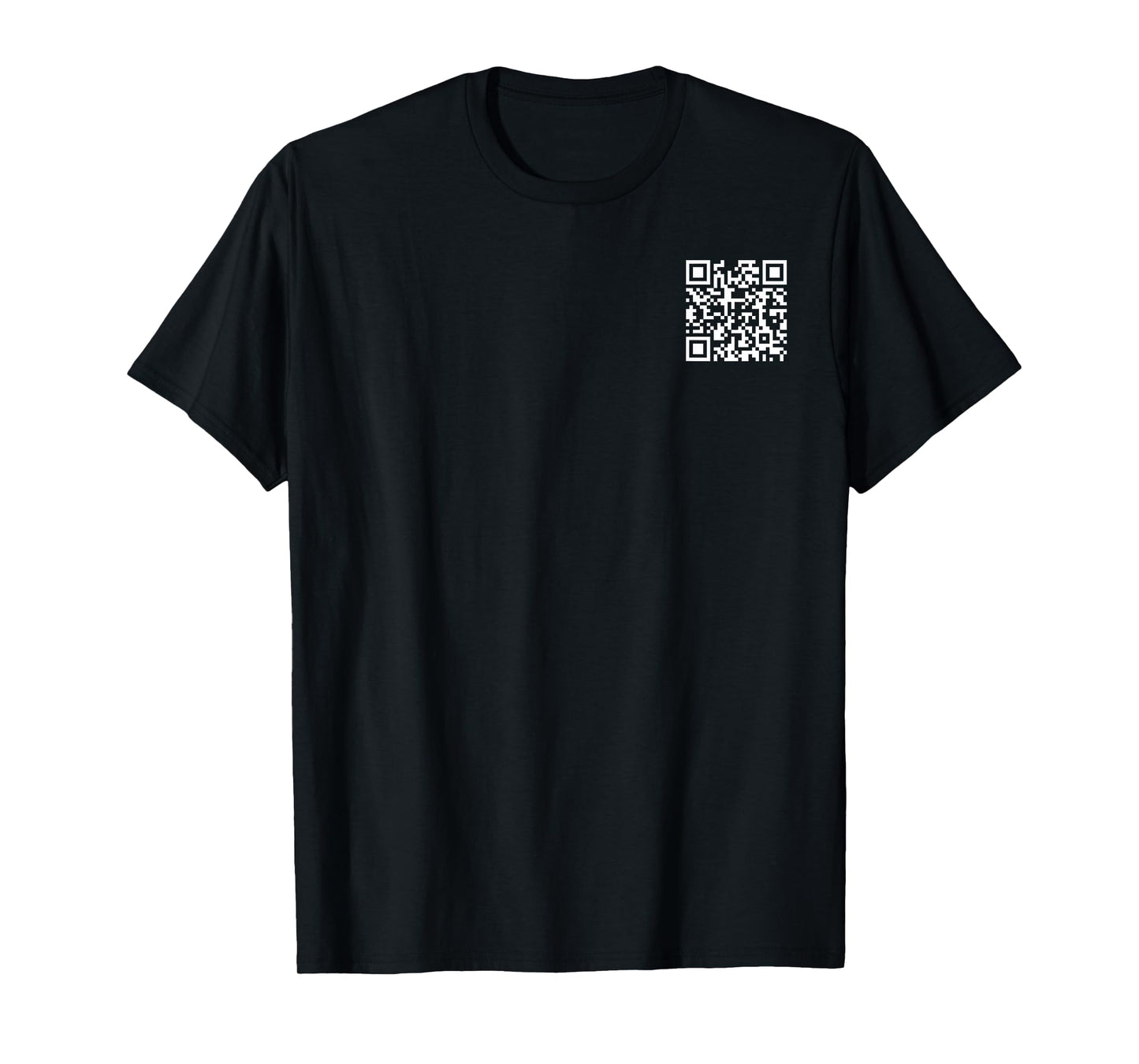 (2 SIDE) Funny QR Don't Be A Little Btch Code Saying Quote T-Shirt