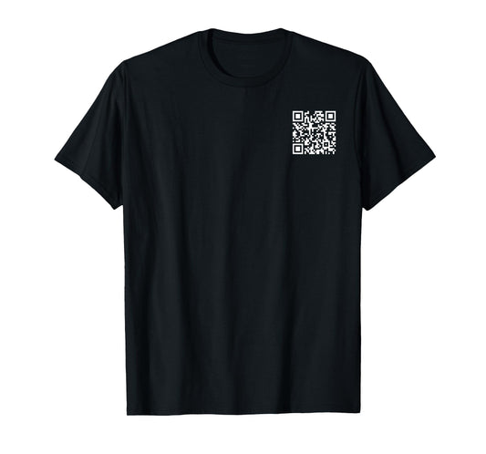 (2 SIDE) Funny QR Don't Be A Little Btch Code Saying Quote T-Shirt