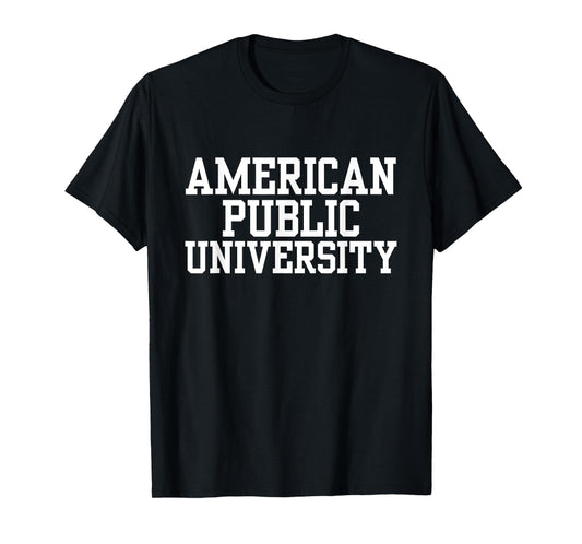 American Public University System Apparel Sports Fan T-Shirt