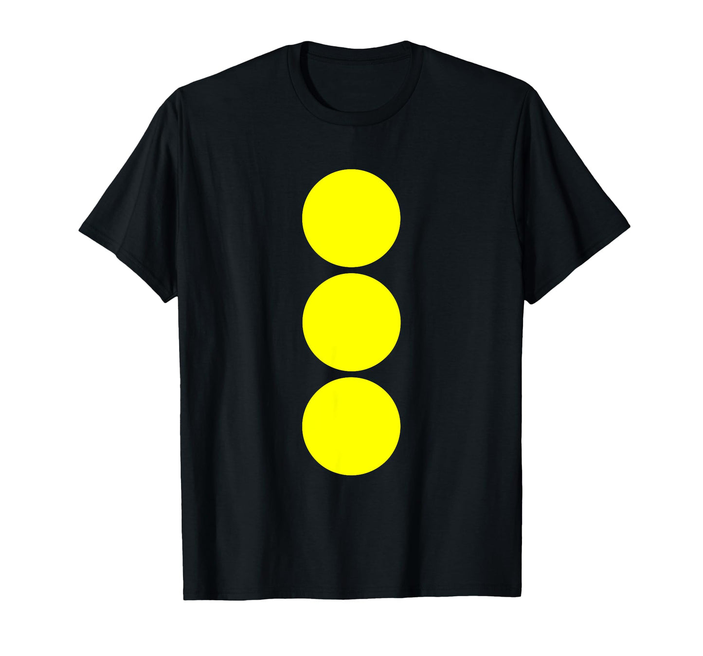 Twister Game Yellow Matching Group Costume Matching T-Shirt